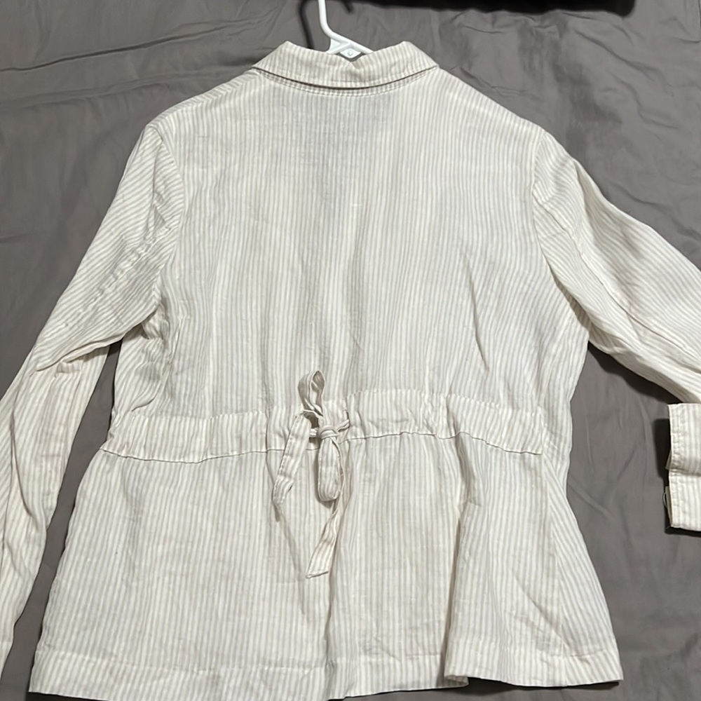Stripes linen jacket - Picture 3 of 5
